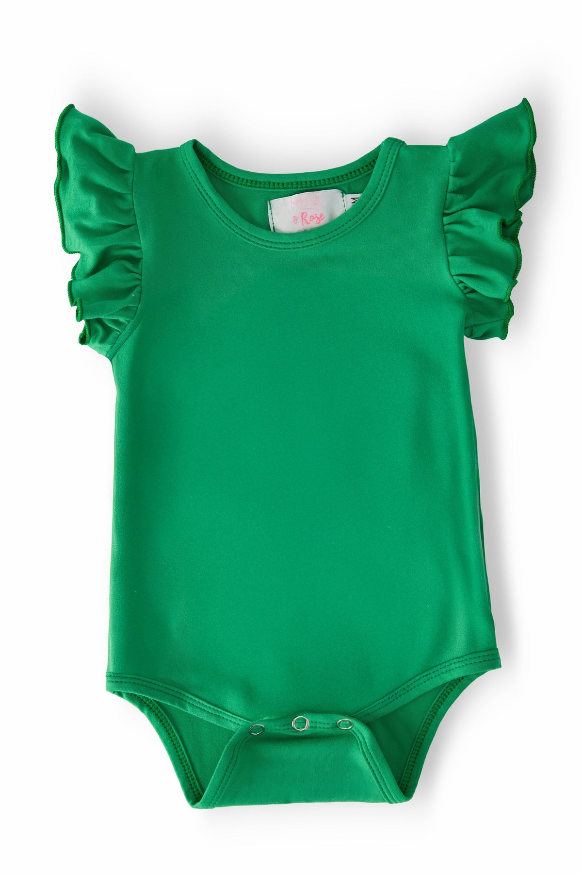 Kelly Green S/S Flutter Bodysuit
