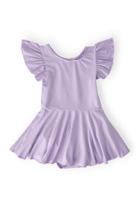 Lavender S/S Twirl Leotard