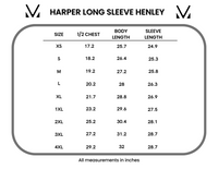 IN STOCK Harper Long Sleeve Henley - Black FINAL SALE