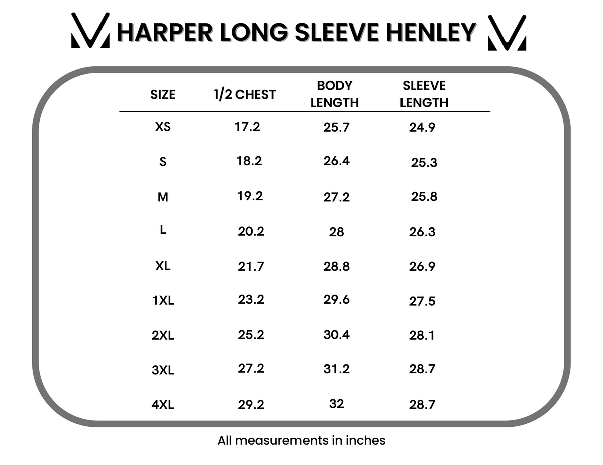 IN STOCK Harper Long Sleeve Henley - Evergreen FINAL SALE