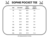 IN STOCK Sophie Pocket Tee - Hot Pink - Mack and Mav Boutique 