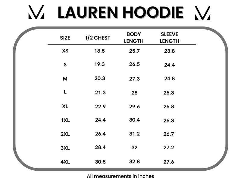 IN STOCK Lauren Hoodie - Black FINAL SALE