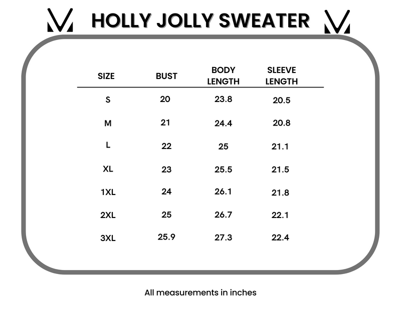 IN STOCK Holly Jolly Sweater - Gold + Silver Trees