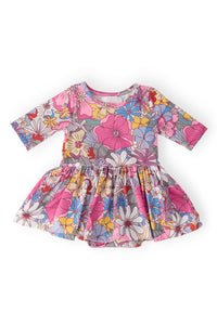 Mauve What's Up Buttercup Twirl Bodysuit