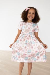 SALE Milk & Cereal S/S Pocket Twirl Dress