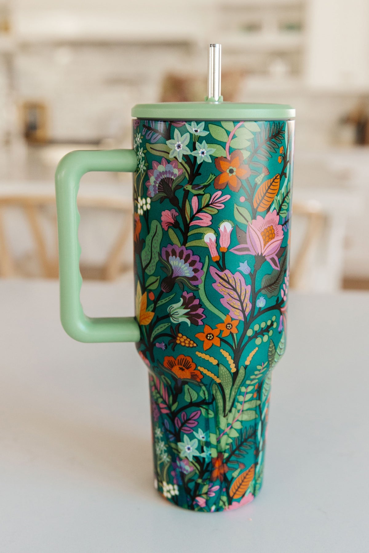 Plant Lover 40 Oz Tropics Tumbler - Mack and Mav Boutique 