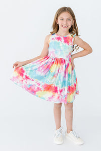 Far Out Tank Twirl Dress