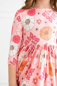 SALE Big Sis Floral Twirl Dress