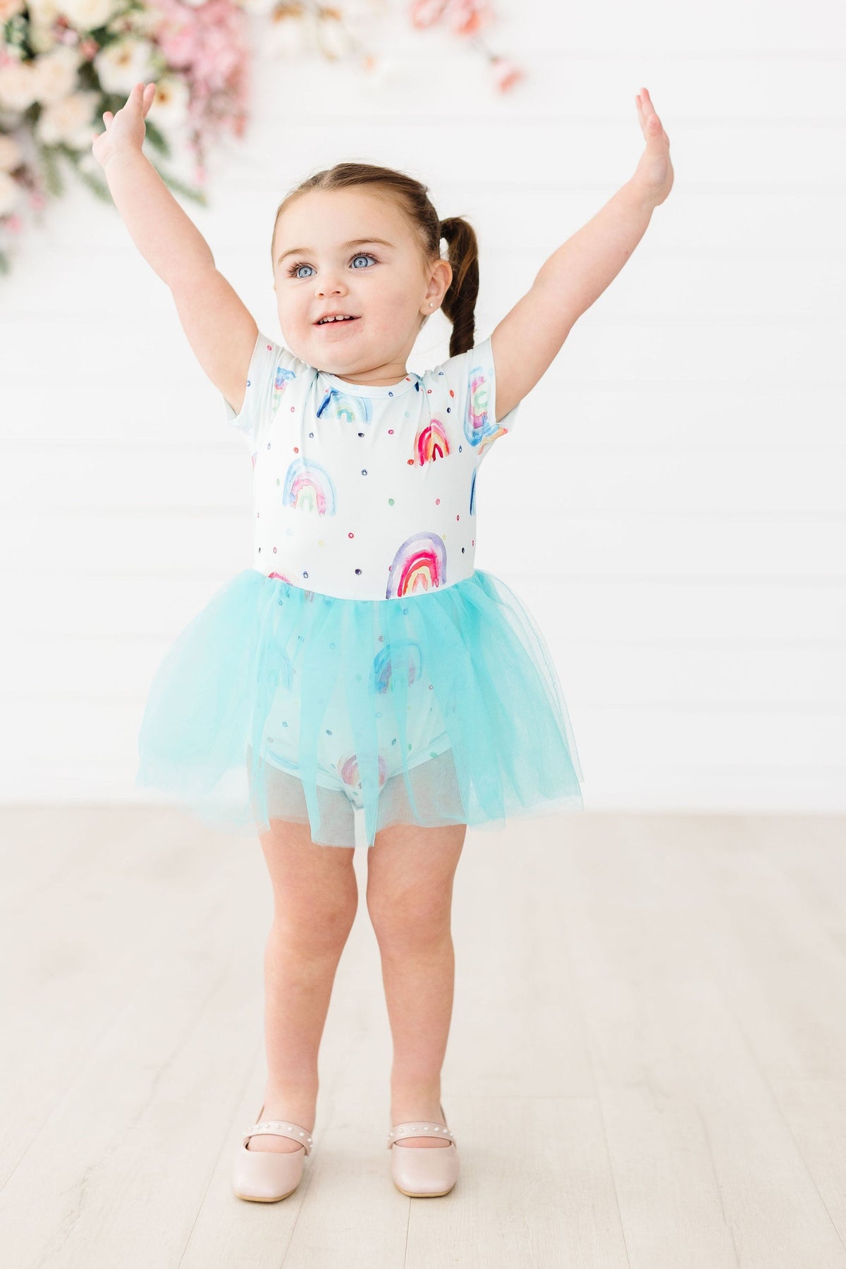 SALE Rainbow Grooves Tutu Bodysuit