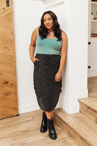 Stay Easy Tank In Aqua - Mack and Mav Boutique 