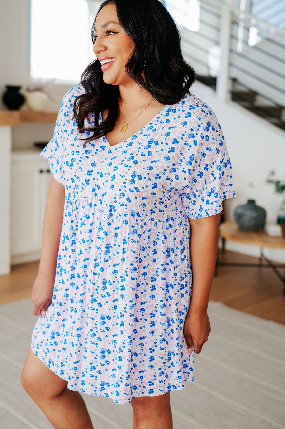 Sunny Streets Dress in Lavender - Mack and Mav Boutique 