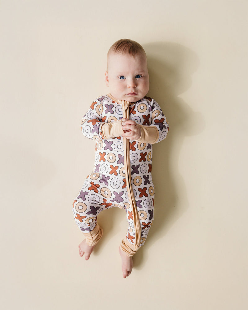 Bamboo Zip Romper | Xoxo