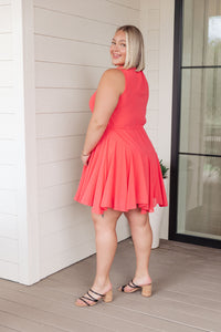 Worth the Wait V-Neck Dress - Mack and Mav Boutique 