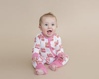 Bamboo Zip Romper | Lil Sis