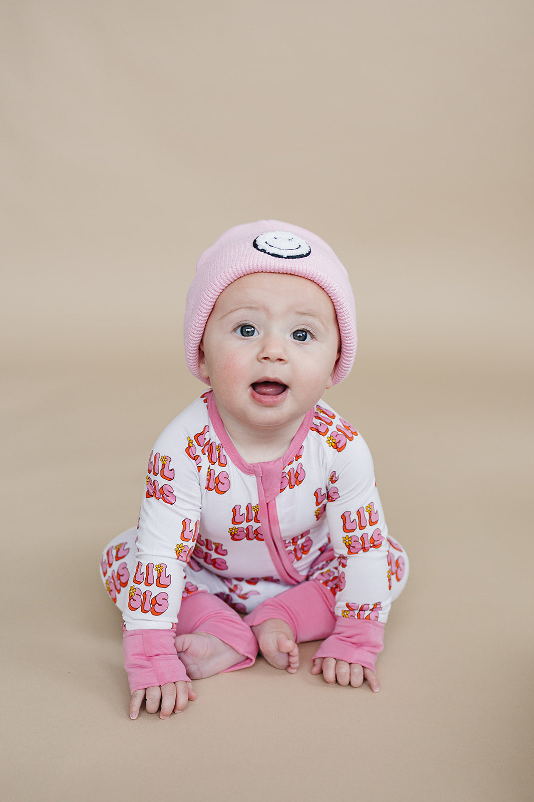 Bamboo Zip Romper | Lil Sis