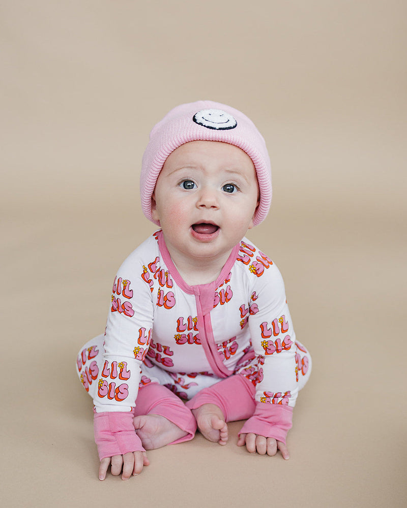 Bamboo Zip Romper | Lil Sis