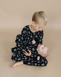 Bamboo Zip Romper | Little Bro