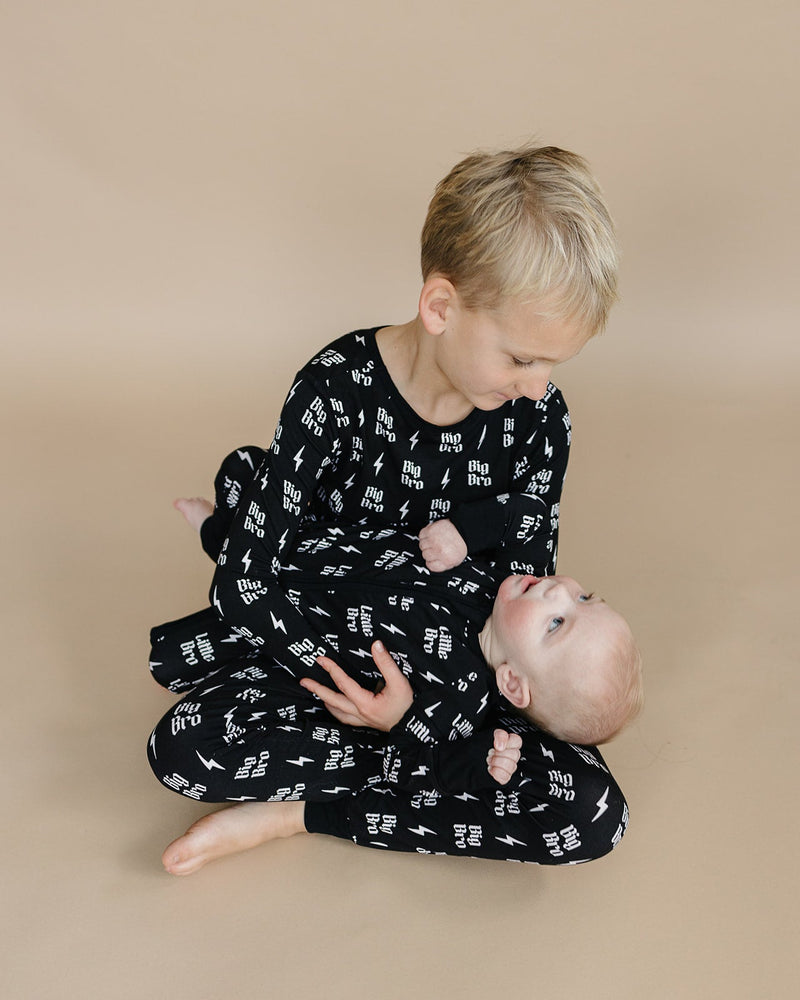 Bamboo Zip Romper | Little Bro