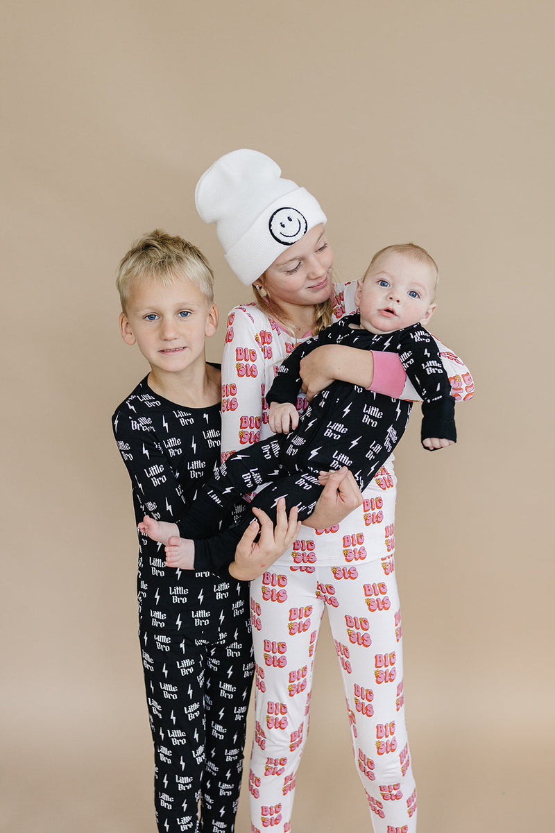 Bamboo Zip Romper | Little Bro