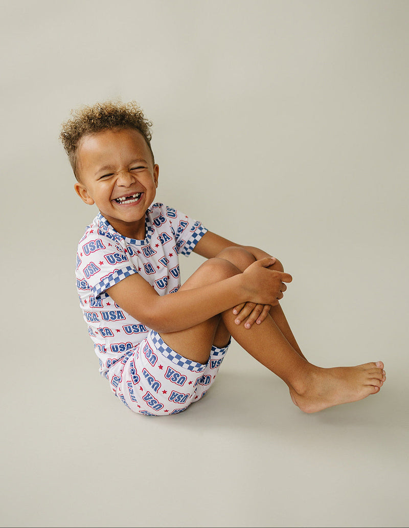 Bamboo Shorts Set | USA