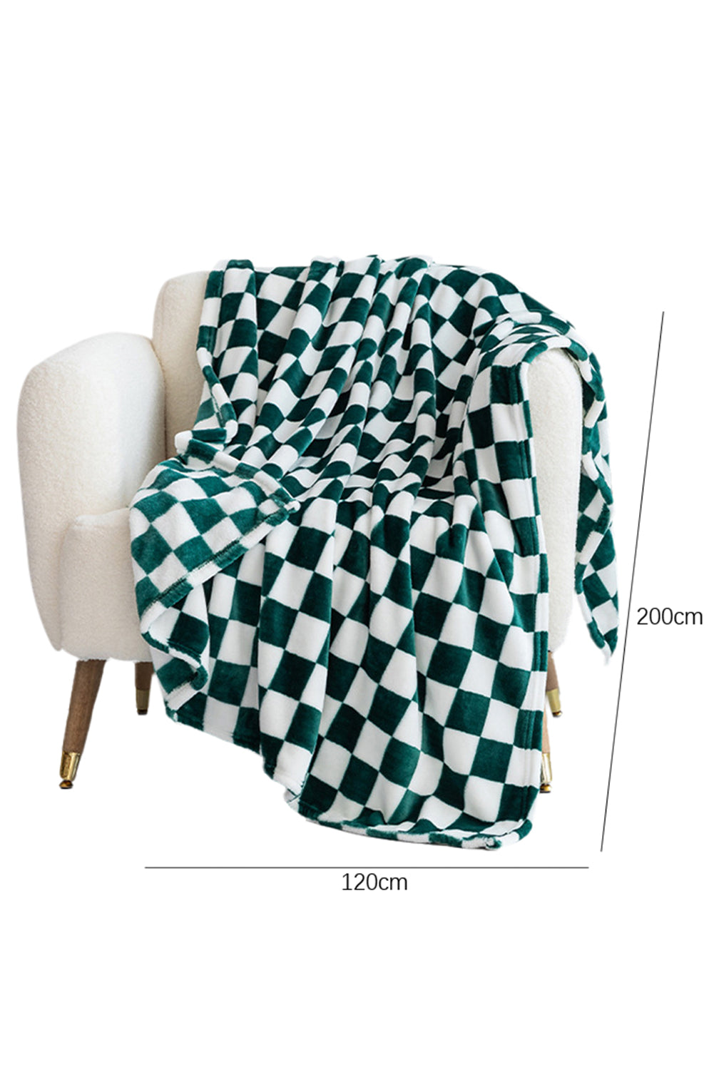 Checkered Throw Blanket