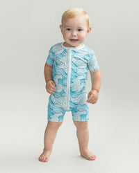 Bamboo Shorty Romper | Delmar