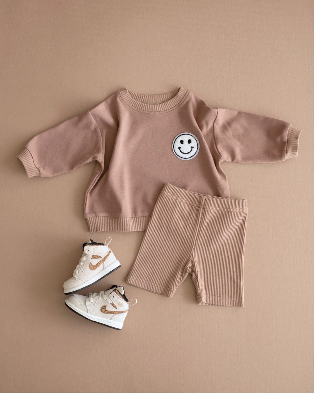 Biker Shorts Set | Mocha