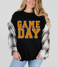 Game Day Black Graphic Tee in Multiple Colors