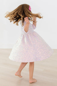 SALE Lavender Sequin Dress