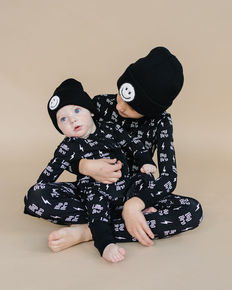 Bamboo Zip Romper | Little Bro