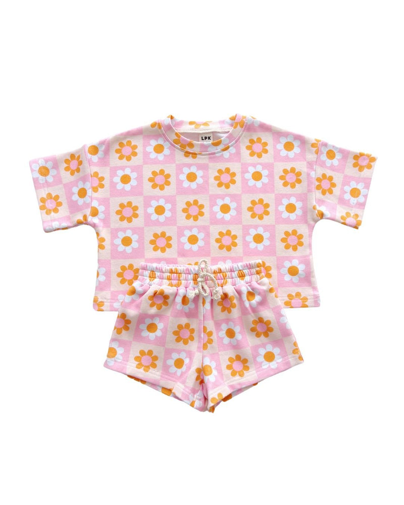 Shorts Set | Retro Daisy