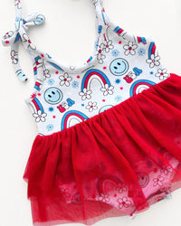 Tutu Romper | Little Miss USA