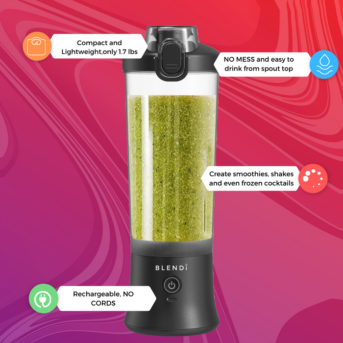 X Portable Blender (24oz) - Mack and Mav Boutique 