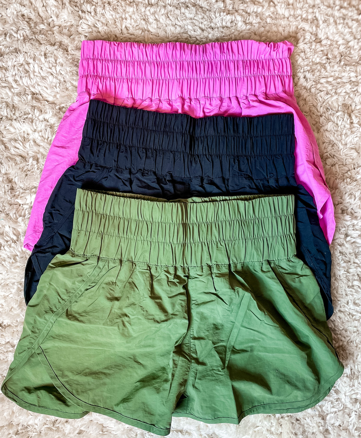 Windbreaker Shorts - Mack and Mav Boutique 