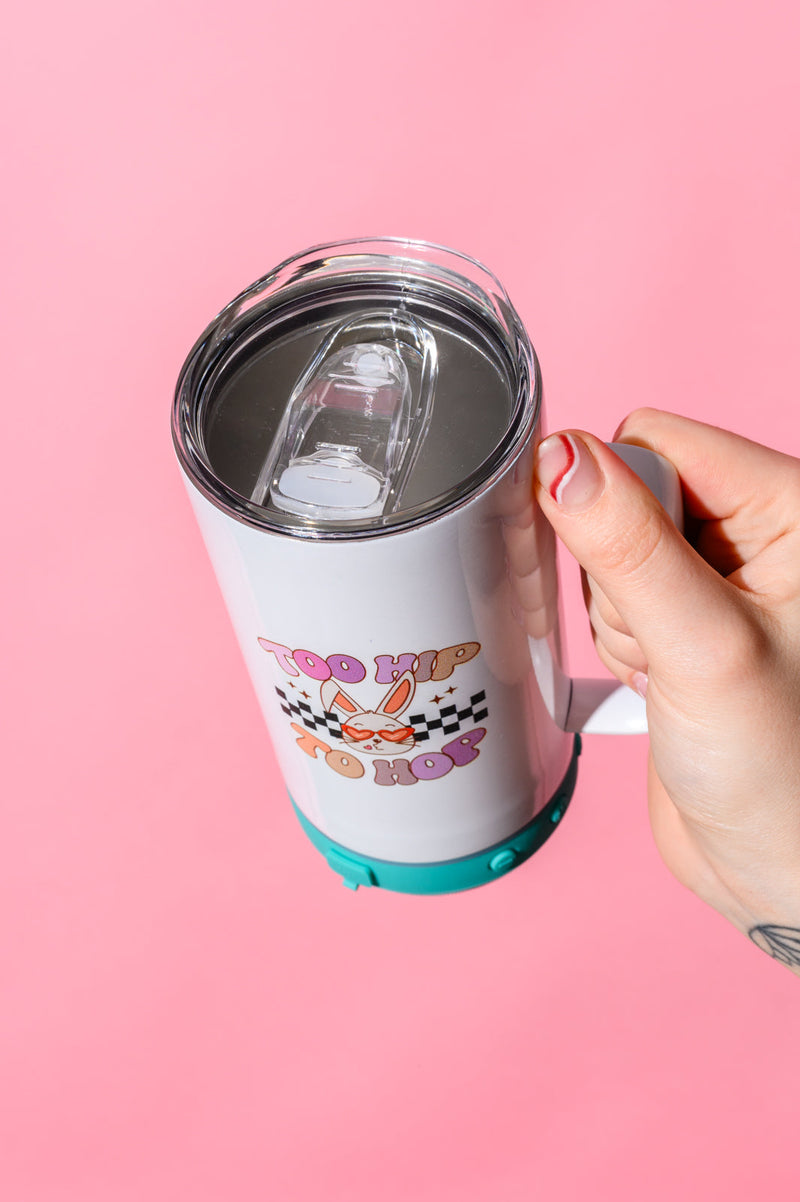 Too Hip To Hop Speaker Tumbler - Mack and Mav Boutique 