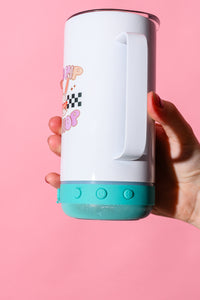Too Hip To Hop Speaker Tumbler - Mack and Mav Boutique 